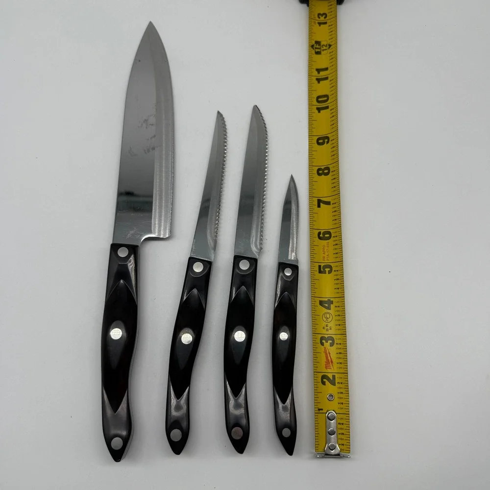 Cutco Knife Set 4pc Lot 1728 1721 2159 1720 *JUST SHARPENED*